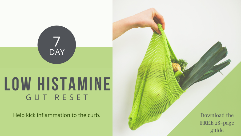 low histamine gut reset functional medicine